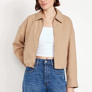 Old Navy Women's Tan Utility Jacket